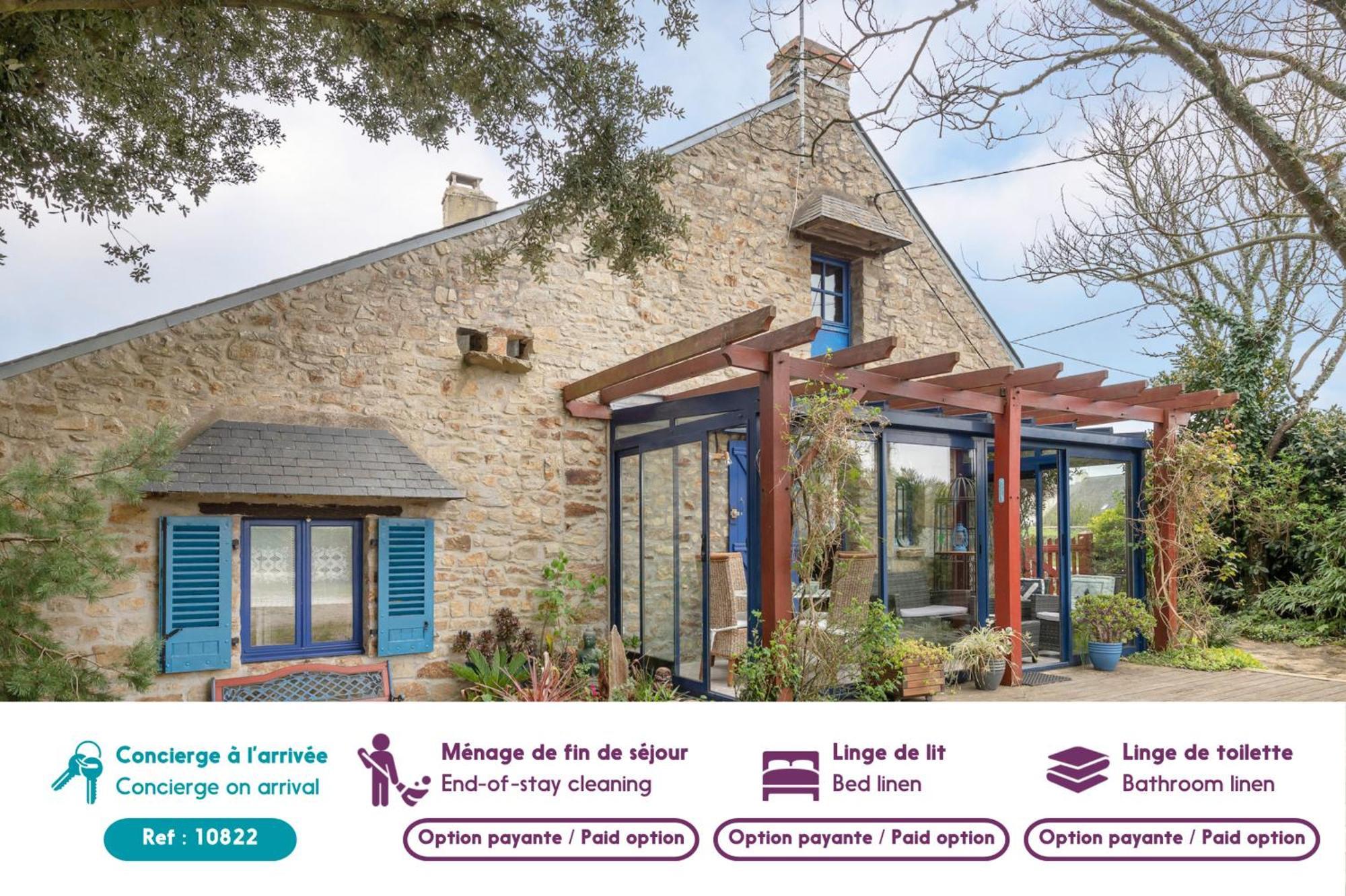 Maison de charme pour huit a Sarzeau cote Golfe Extérieur photo